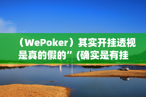 （WePoker）其实开挂透视是真的假的”(确实是有挂)-知乎