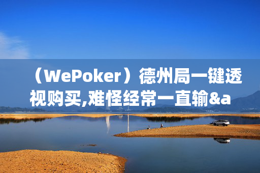 （WePoker）德州局一键透视购买,难怪经常一直输&原来有猫腻