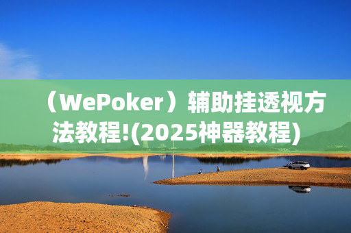 （WePoker）辅助挂透视方法教程!(2025神器教程)