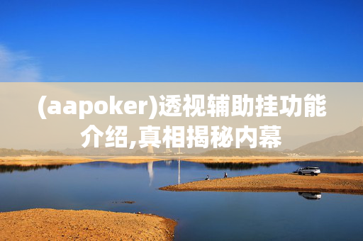 AApoker开挂透视辅助工具”(确实是有挂)