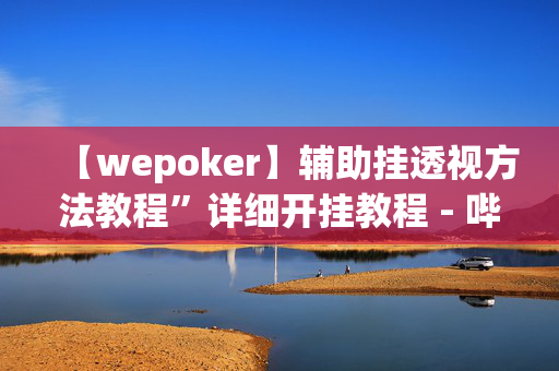 【wepoker】辅助挂透视方法教程”详细开挂教程 - 哔哩