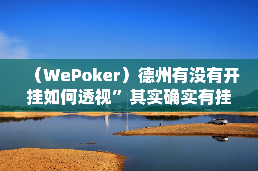 （WePoker）德州有没有开挂如何透视”其实确实有挂