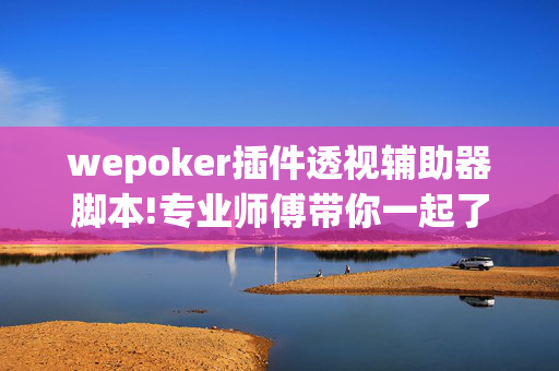 wepoker插件透视辅助器脚本!专业师傅带你一起了解-知乎