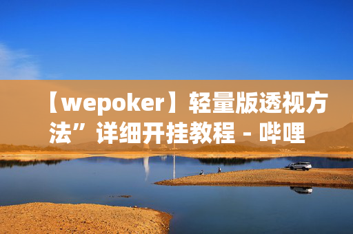 【wepoker】轻量版透视方法”详细开挂教程 - 哔哩