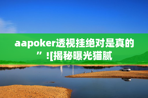 aapoker透视挂绝对是真的”![揭秘曝光猫腻