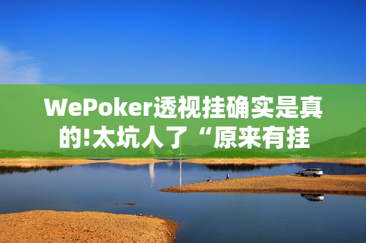 WePoker透视挂确实是真的!太坑人了“原来有挂